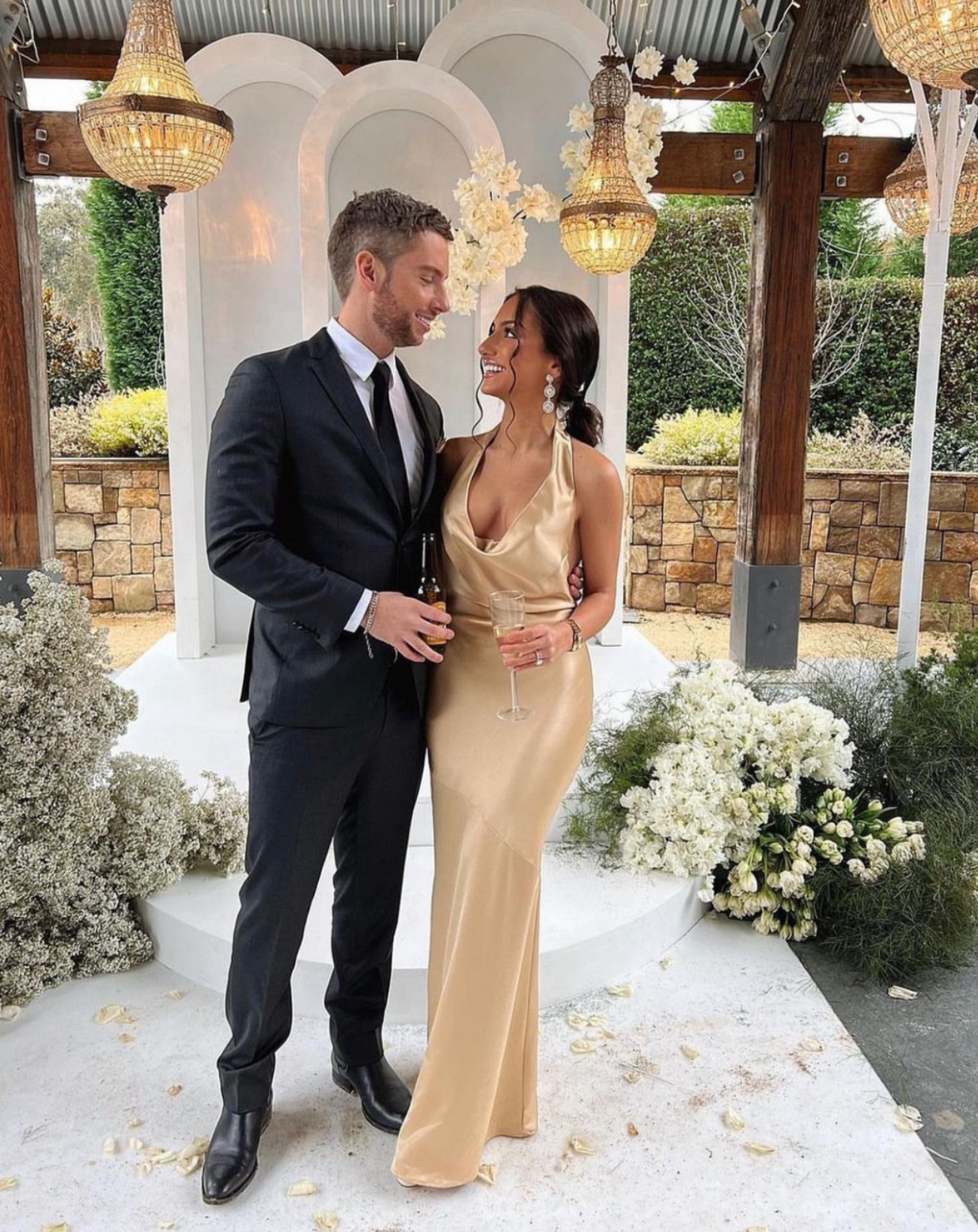 Daniella Gown in Gold