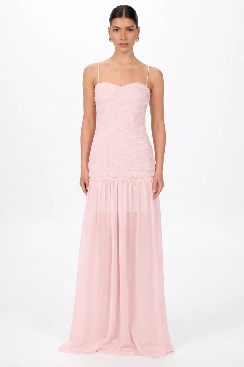 Renata Dress in Baby Pink
