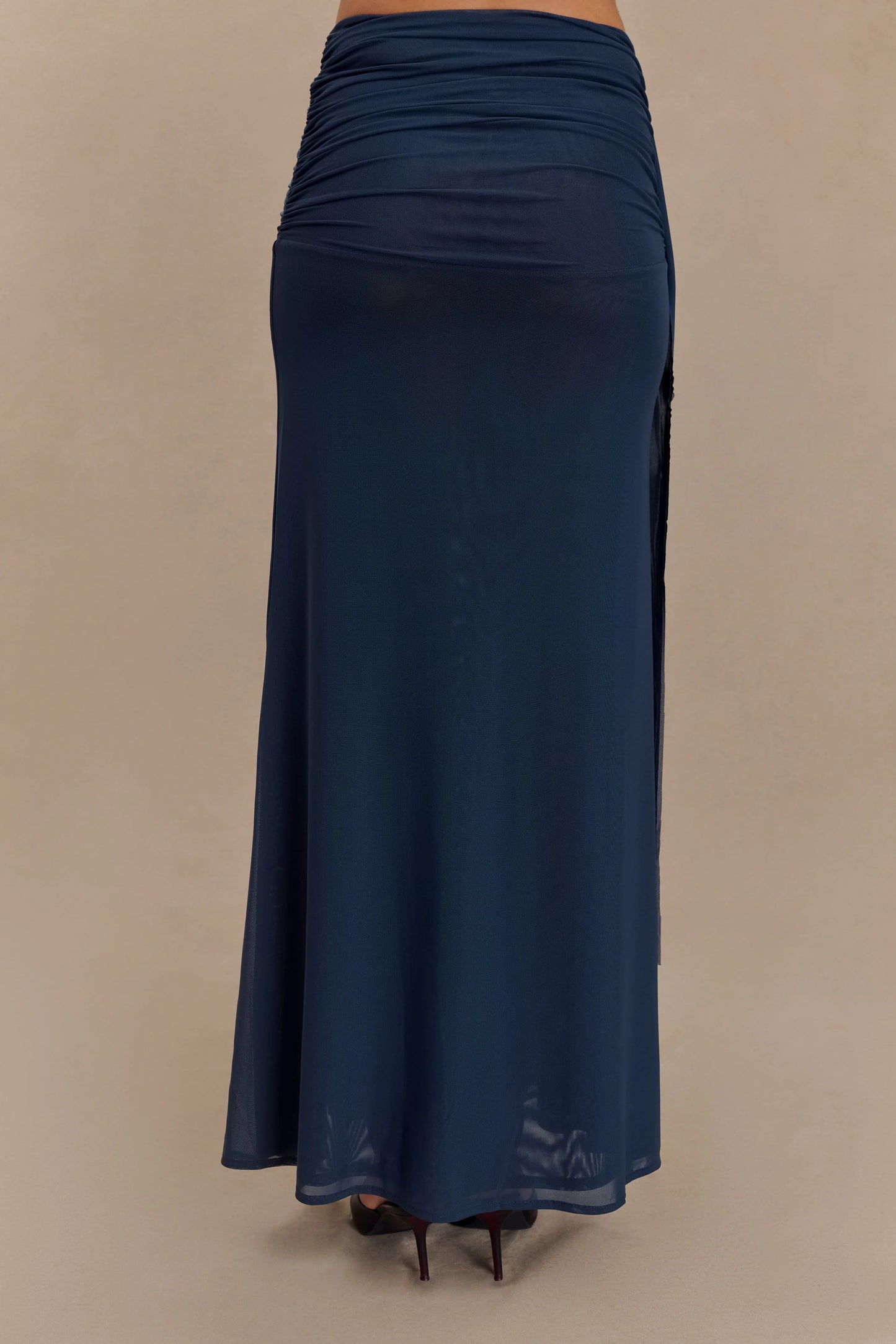 Arna Mesh Maxi Set in Midnight