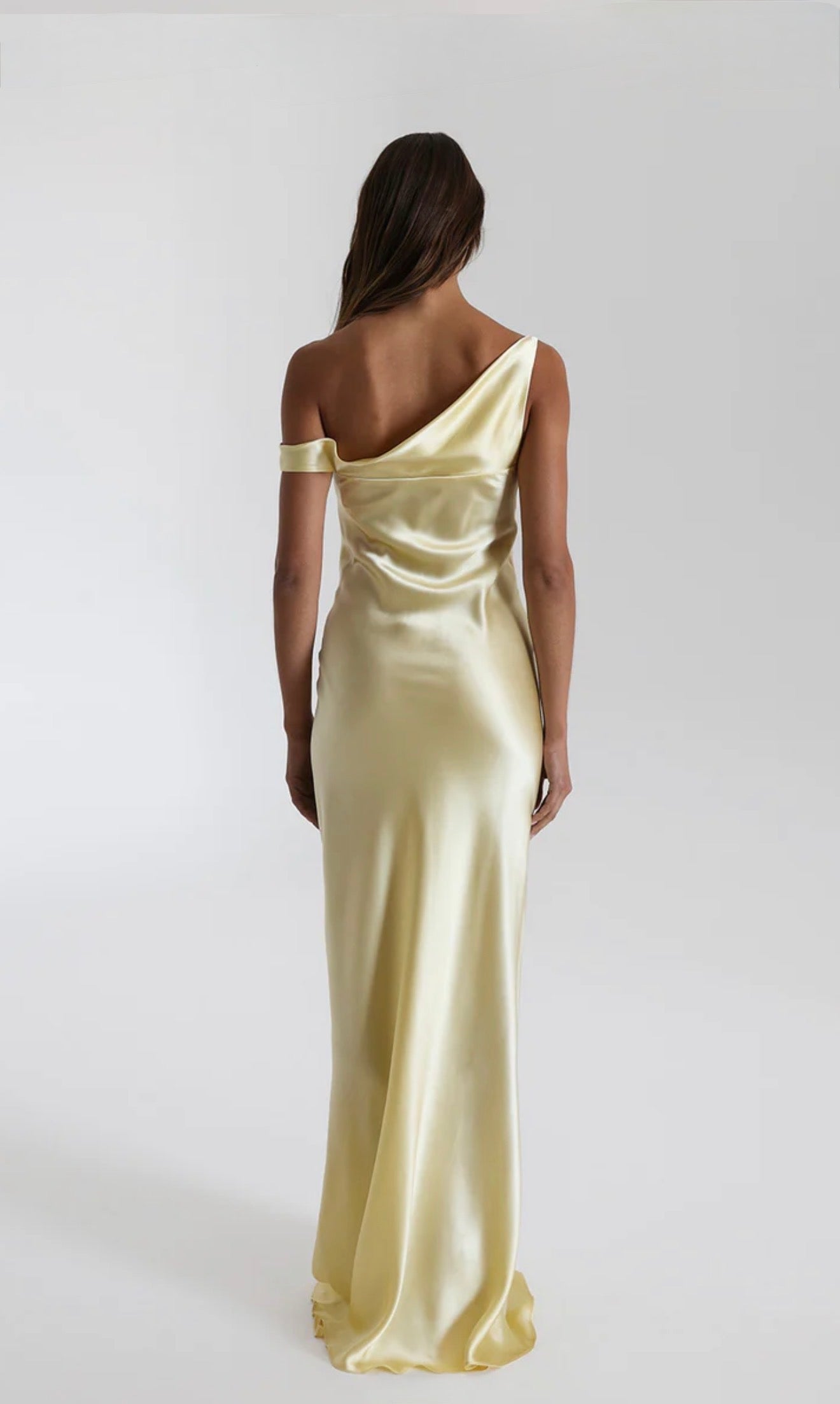 Monika Gown in Lemon