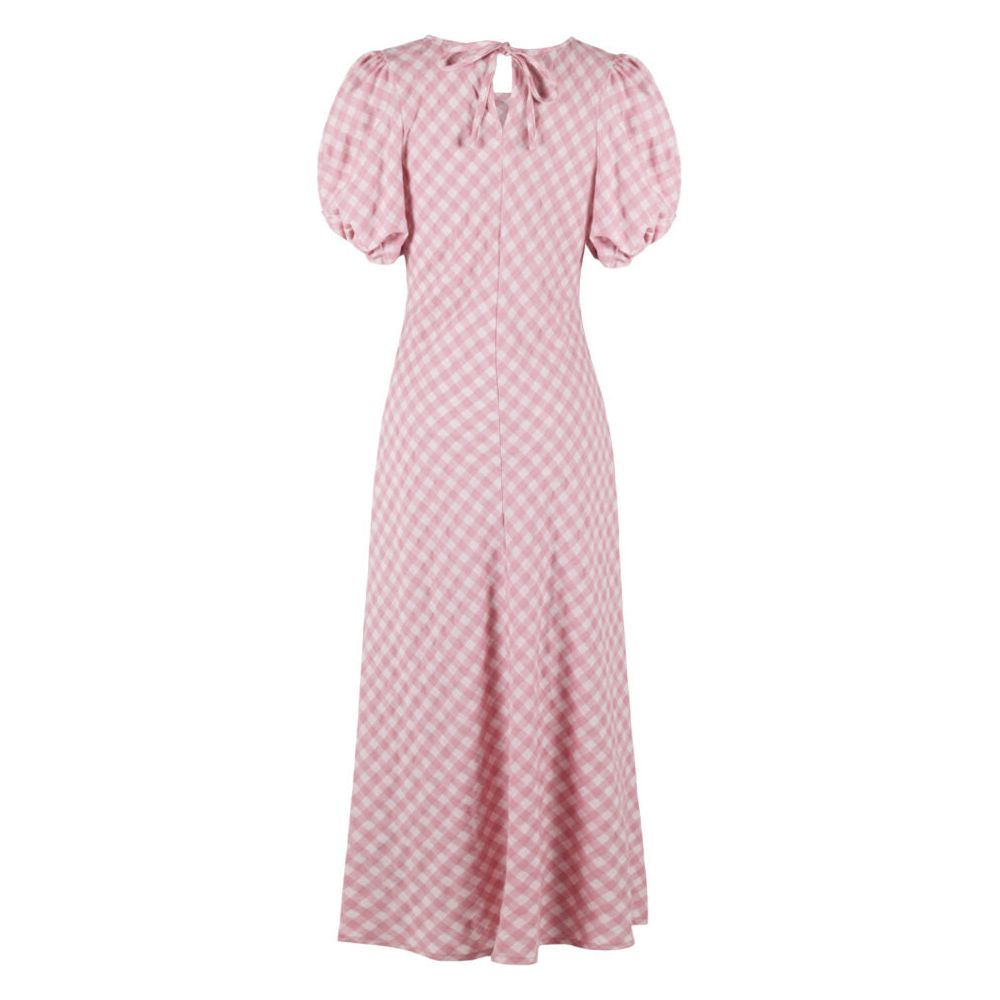 Heidi Gingham Dress in Pink