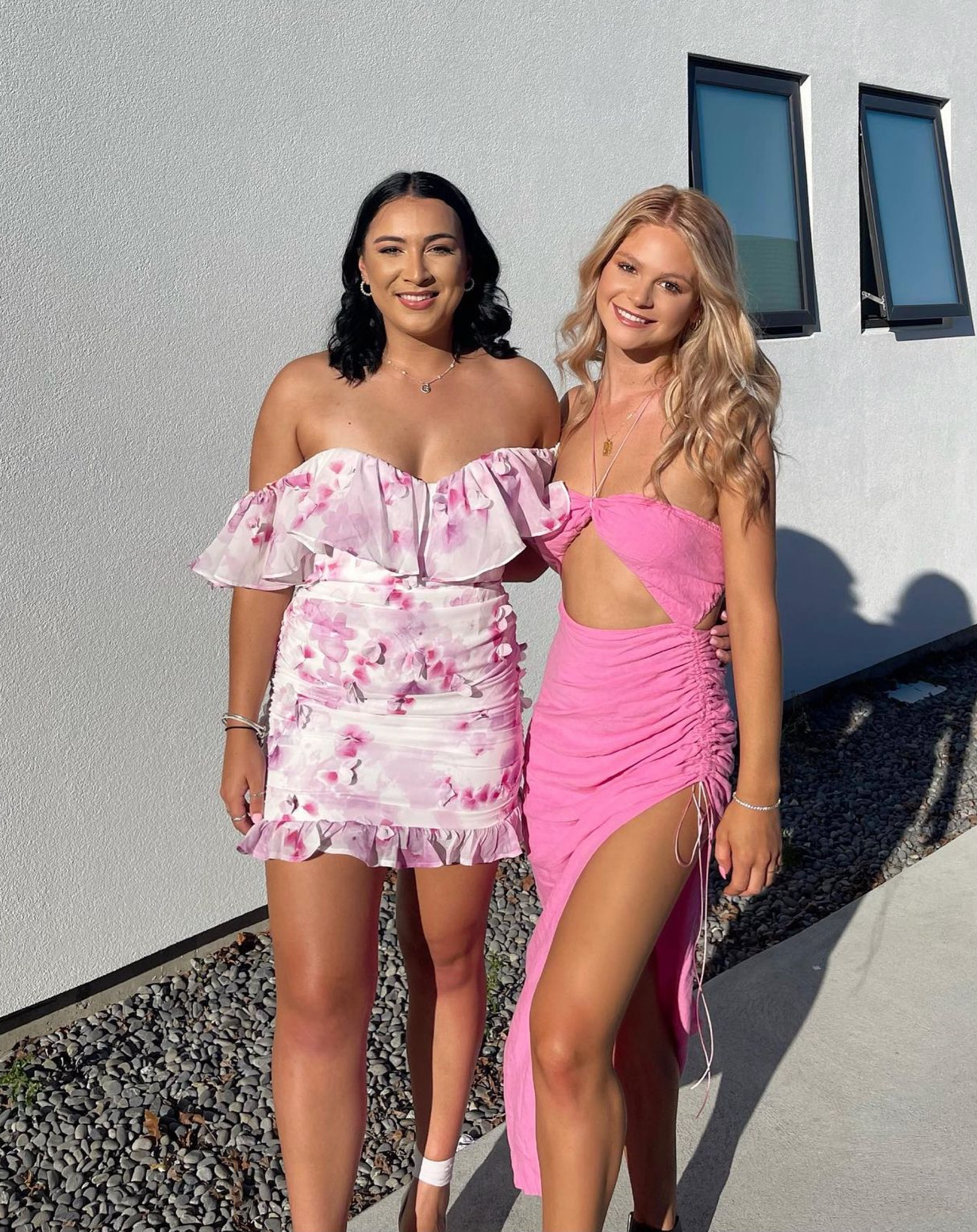 Aston Dress in Candy Pink