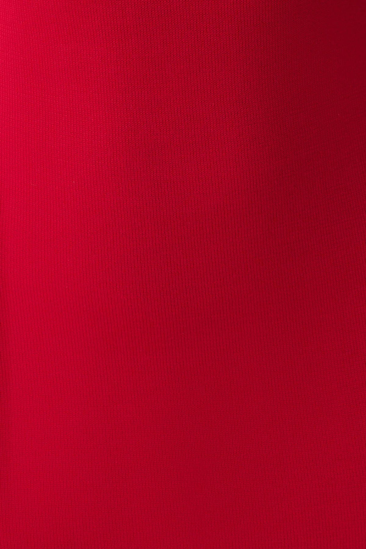 Ashtin Cross Front Knit Maxi Dress in Red