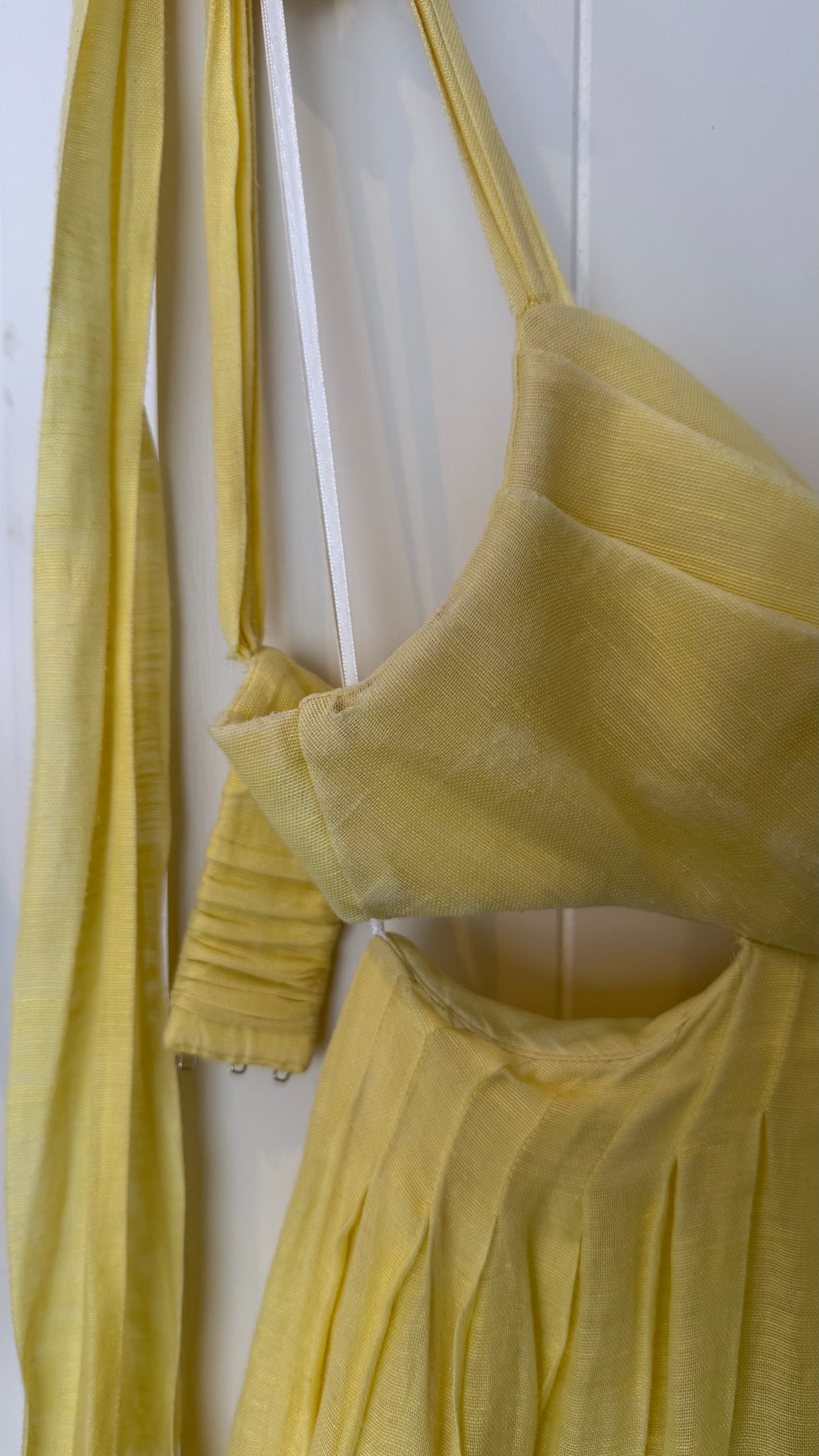 Botanica Bralette Gown in Sunshine - FOR SALE