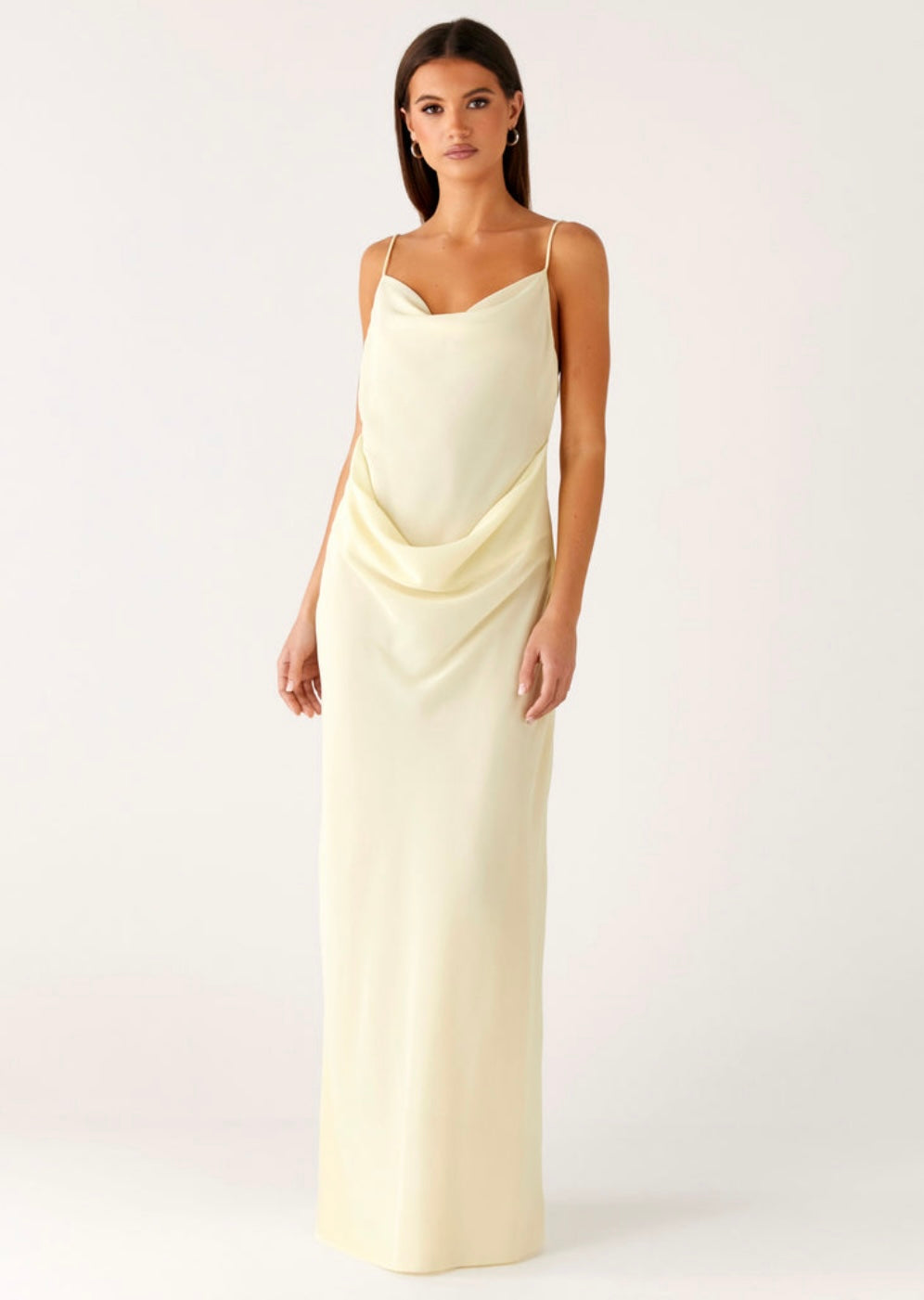 Oliana Maxi Dress in Yellow