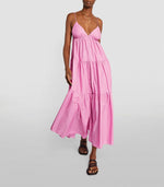 Load image into Gallery viewer, Tiered Cotton Maxi Dress - Matteau
