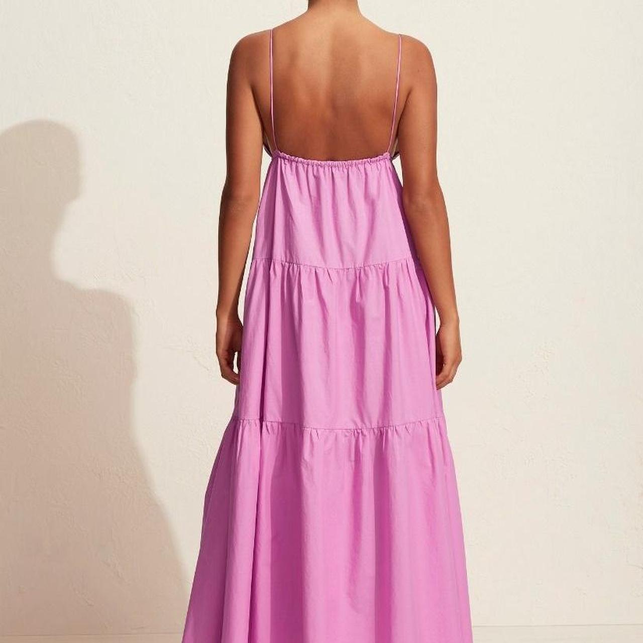 Tiered Cotton Maxi Dress