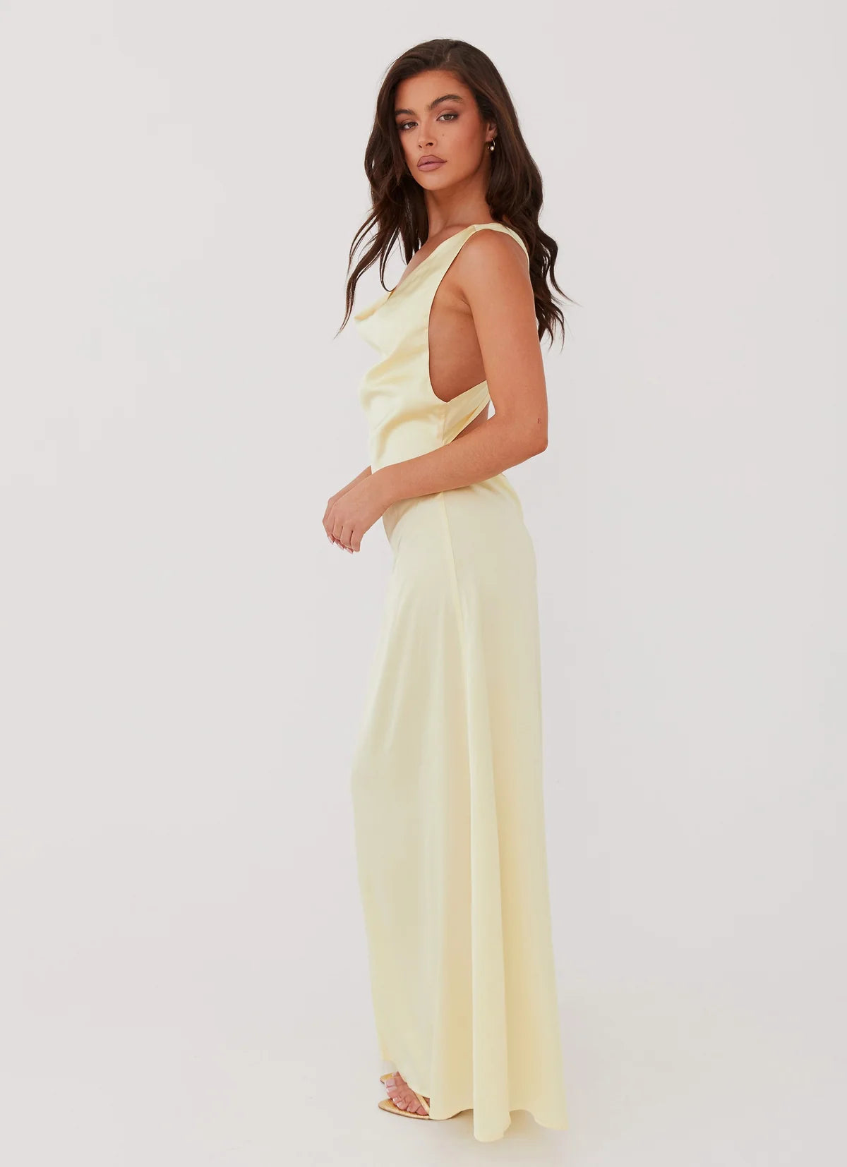 Musa Maxi Dress in Lemon - FOR SALE