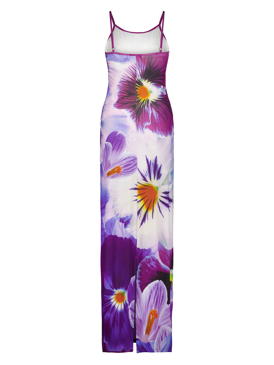 Indigo Blossom Slip Dress