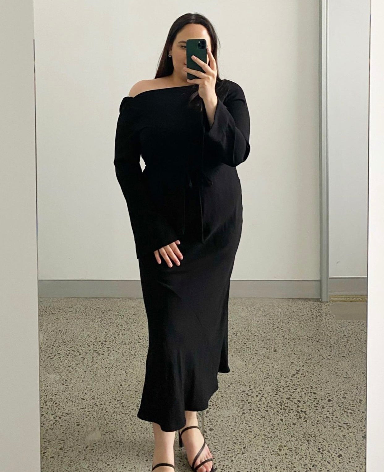Firebird Cowl Dress