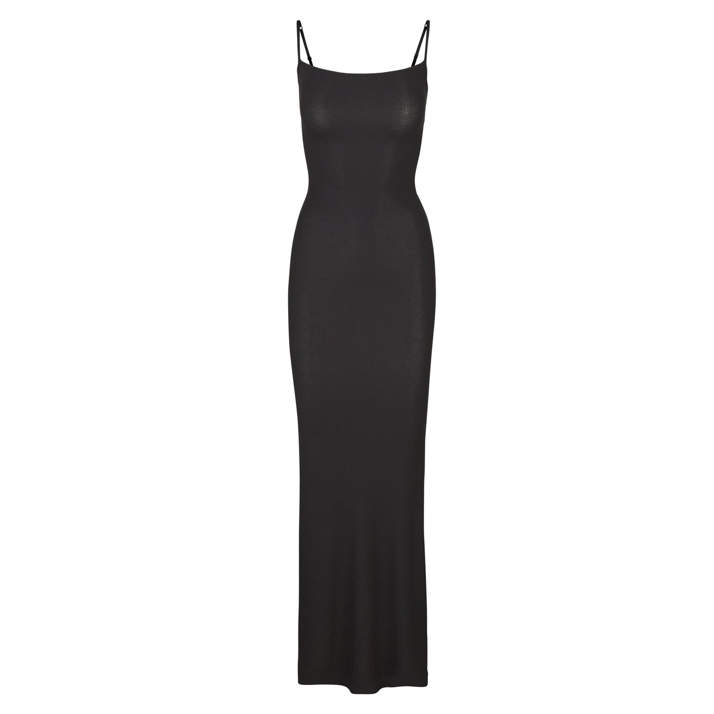Lounge Slip Dress in Onyx