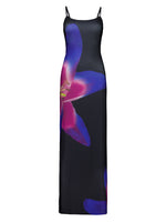 Load image into Gallery viewer, Midnight Lily Floral Slip Dress (6) - With Harper Lu
