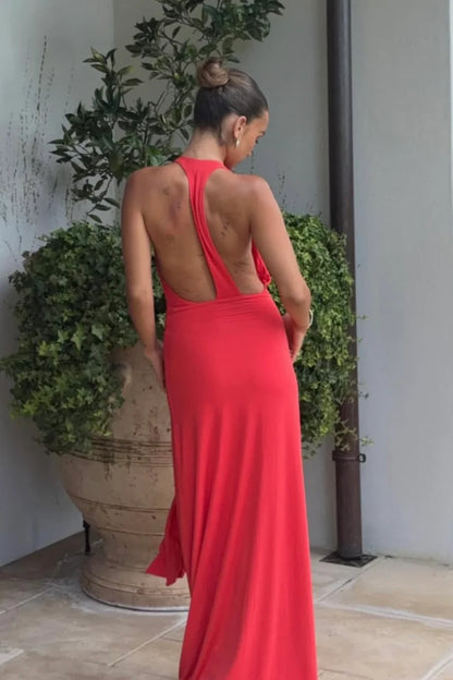 Jasmine Maxi Dress in Grenadine