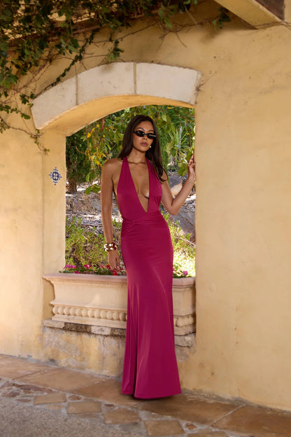 Antoinette Maxi in Berry