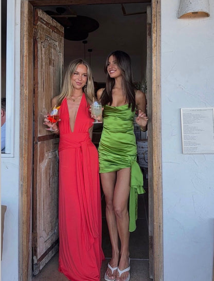 Jasmine Maxi Dress in Grenadine