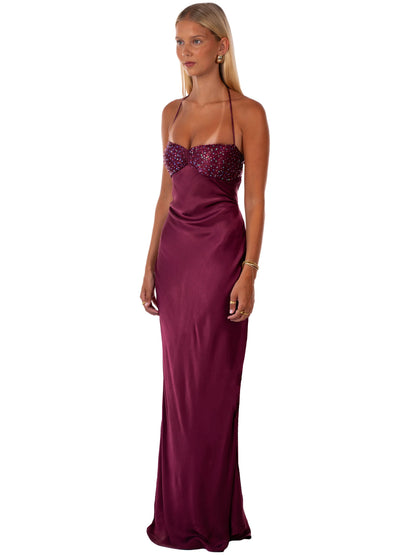 Jade Maxi in Berry