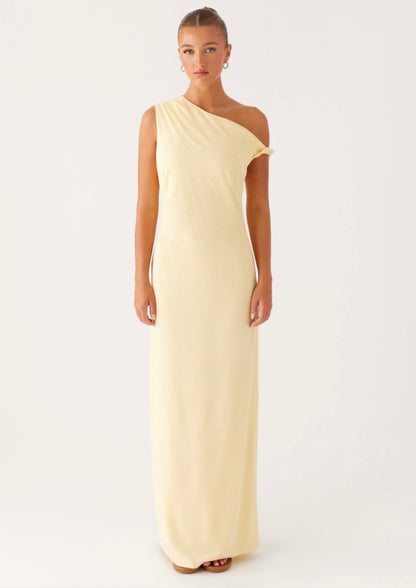 Mckenna Maxi Dress in Yellow
