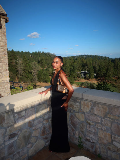 Twilight Temptation Maxi in Black