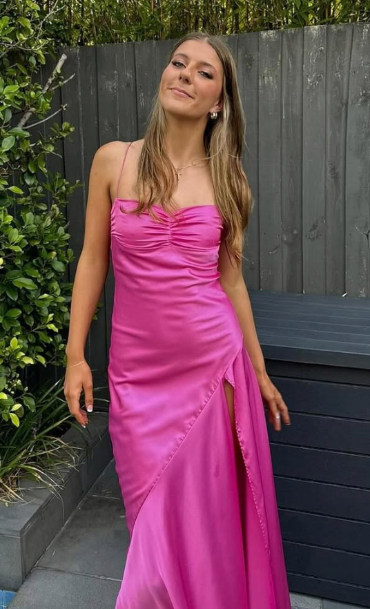 Gaia Gown in Pink