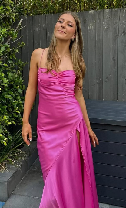Gaia Gown in Pink