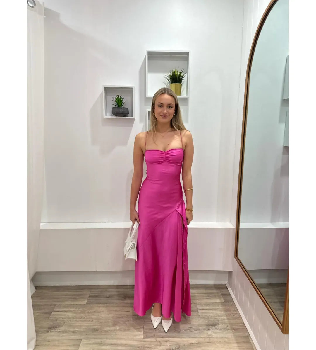 Gaia Gown in Pink