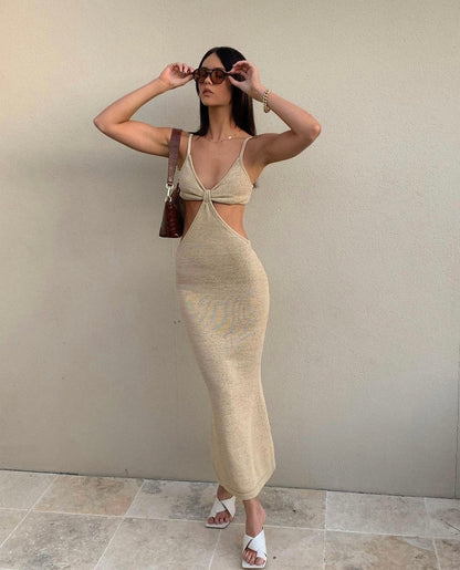 Serita Dress in Sand