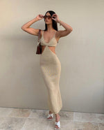 Load image into Gallery viewer, Serita Dress in Sand - Cult Gaia
