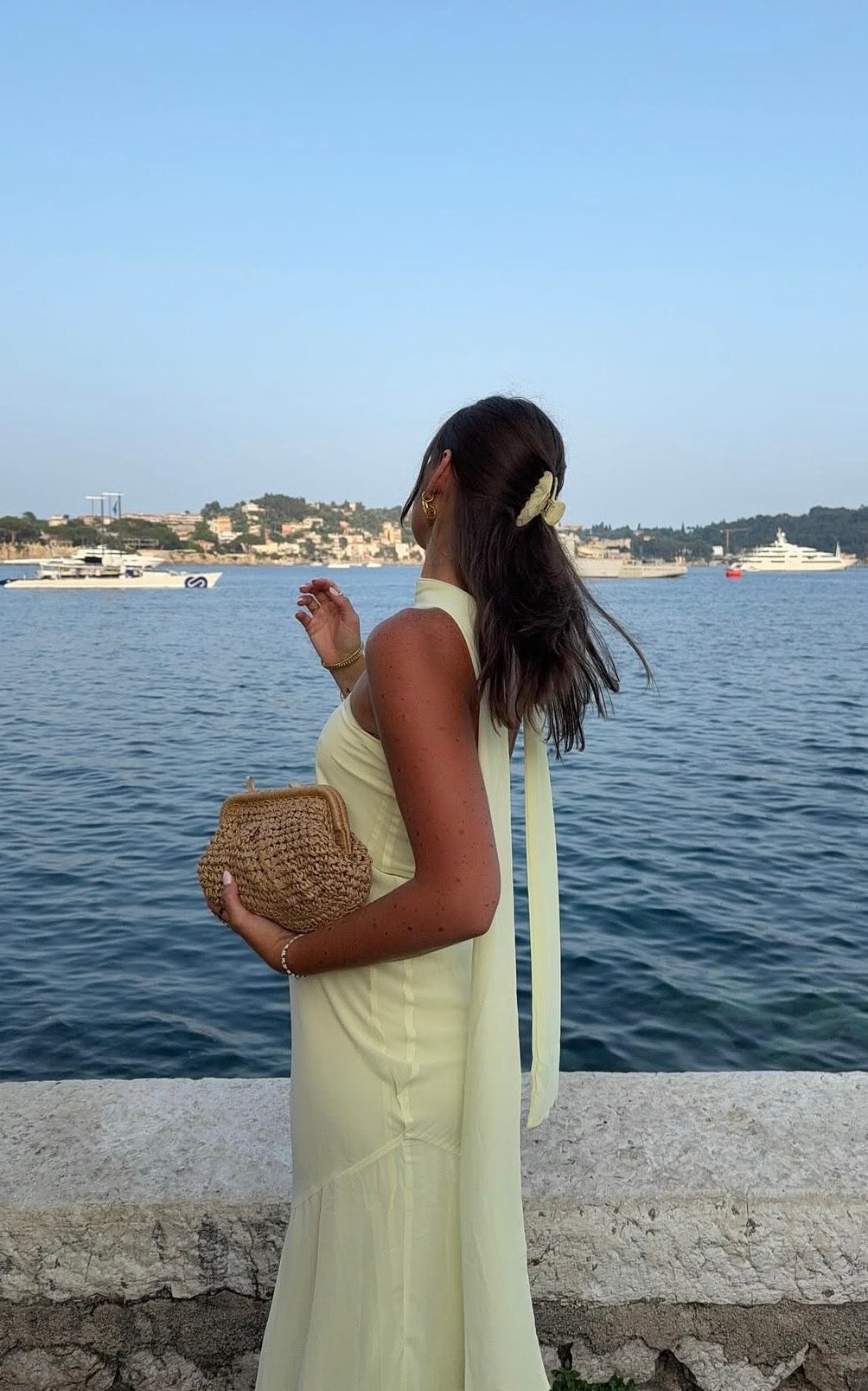 Under The Pagoda Maxi Dress in Yellow