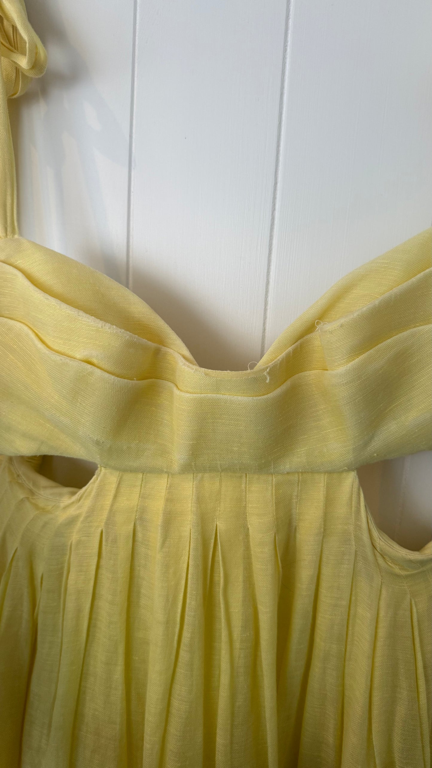 Botanica Bralette Gown in Sunshine - FOR SALE