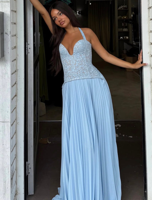 Gaia Dress in Blue