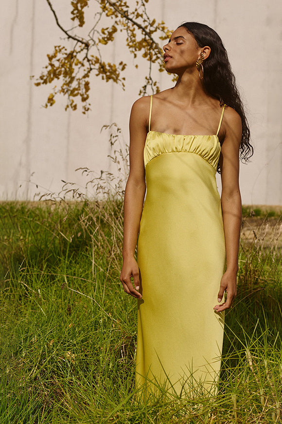 Dressed In Best Dress in Yellow