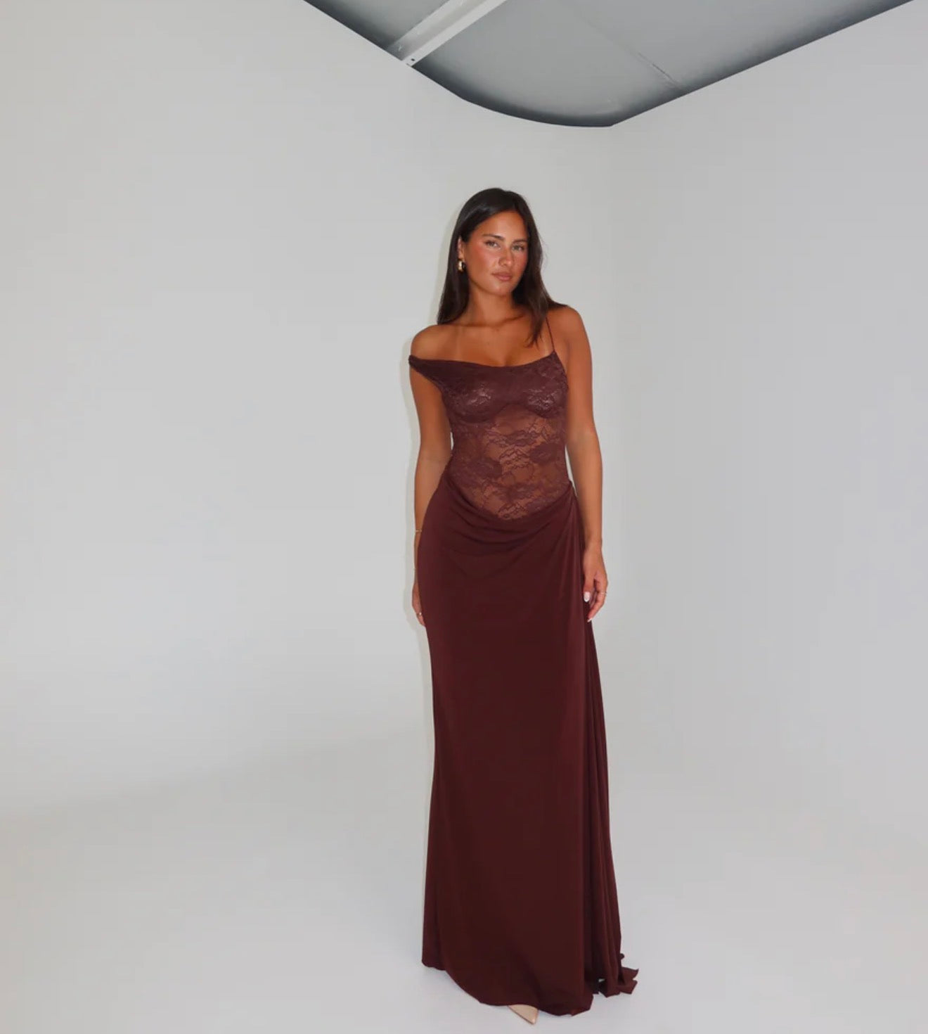 Sloane Dress in Espresso