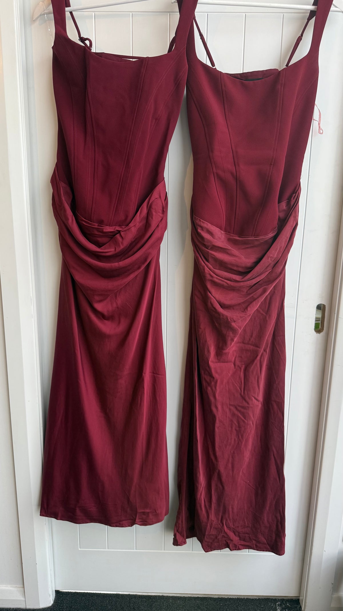 Cornelia Maxi Dress in Burgundy - FOR SALE