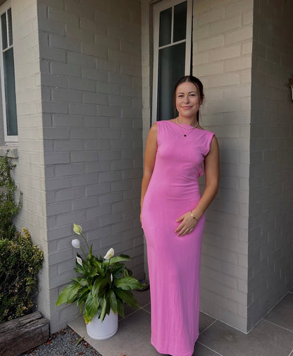 Celina Maxi Dress in Pink