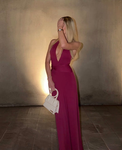 Antoinette Maxi in Berry