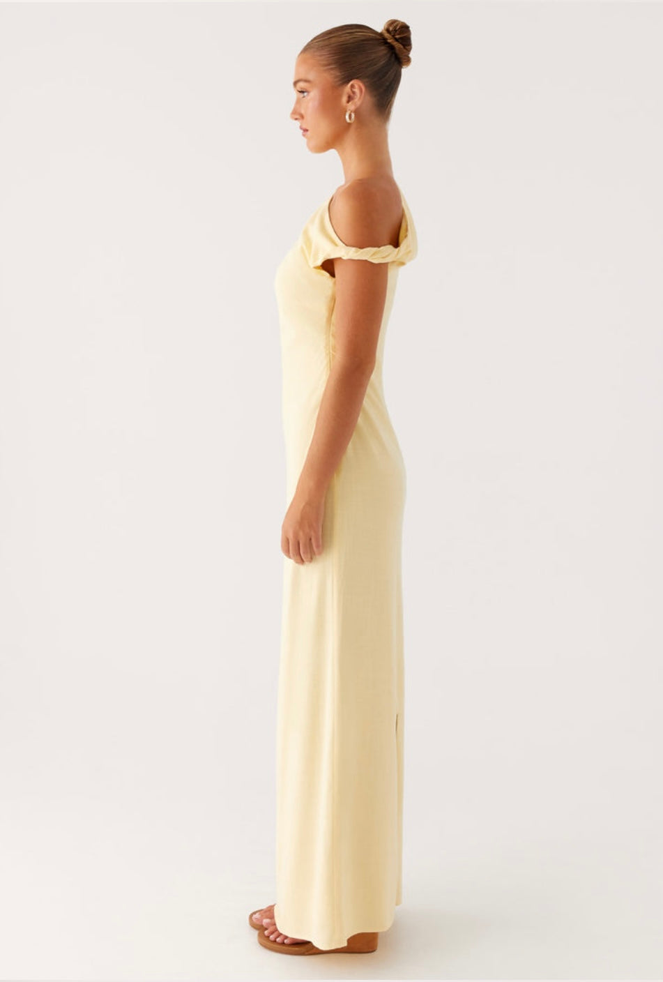 Mckenna Maxi Dress in Yellow
