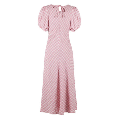 Heidi Gingham Dress in Pink