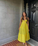 Load image into Gallery viewer, Botanica Bralette Gown in Sunshine - Zimmermann
