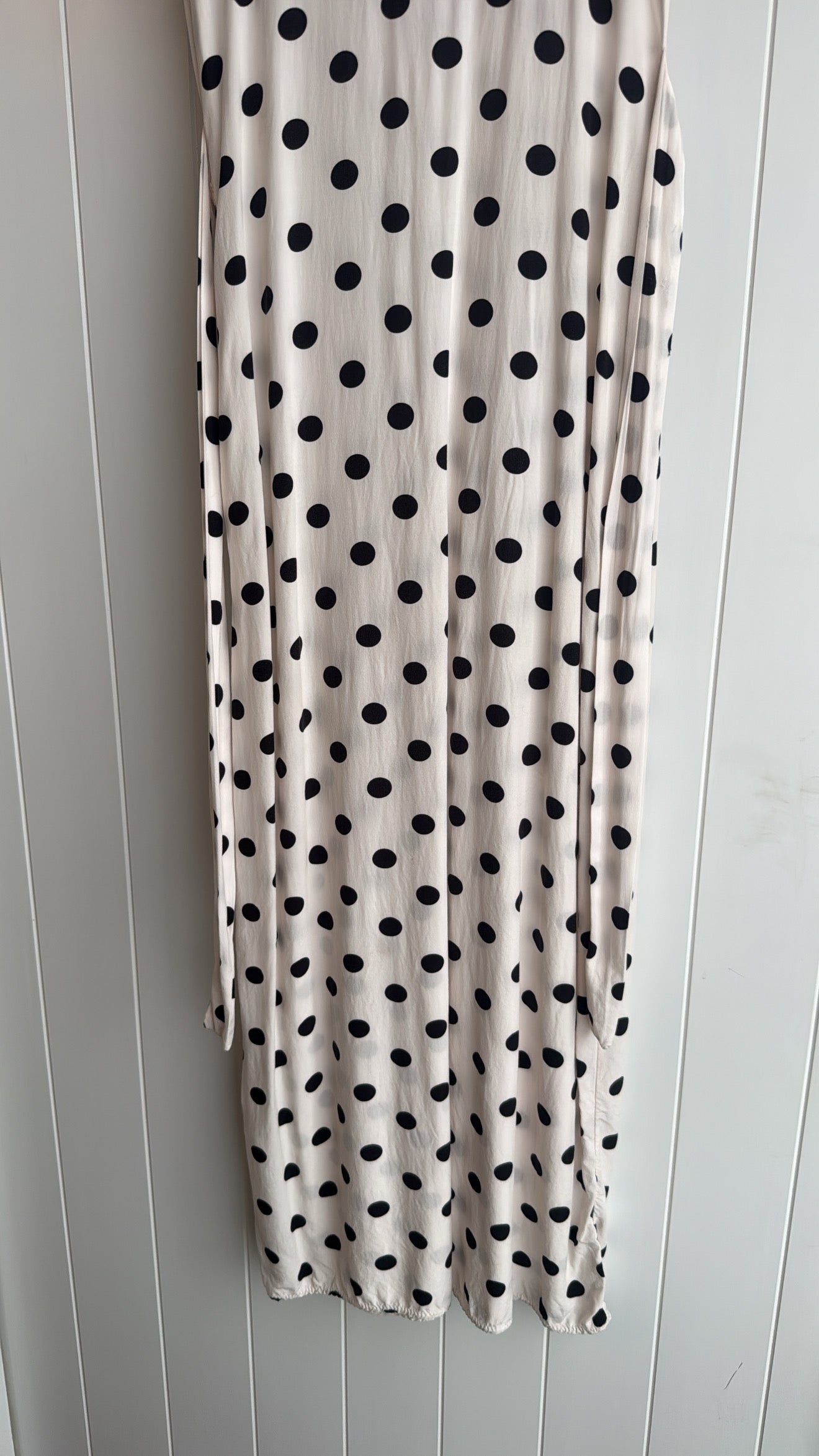 Luna Dress with Polka Dots in White/Black (XS/S) - FOR SALE