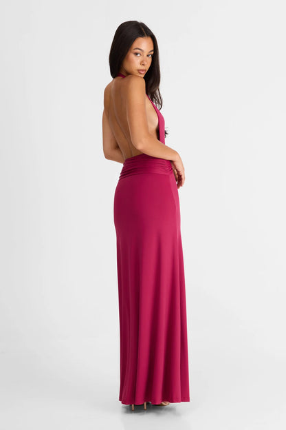Antoinette Maxi in Berry