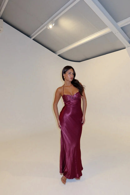 Jade Maxi in Berry
