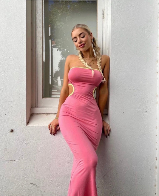 Lola Maxi in Peach