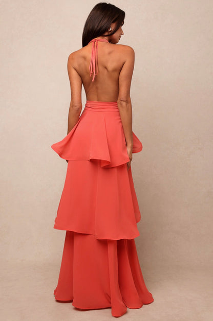 Fairytale Crush Maxi in Coral