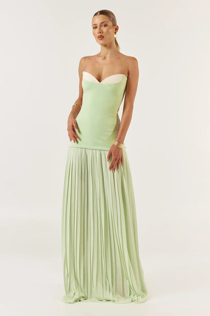 Nicolette Maxi Dress in Mint