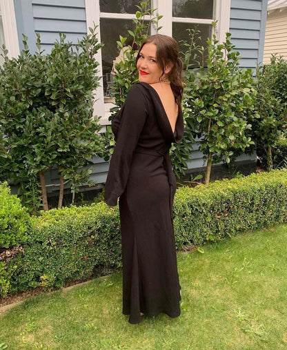 Firebird Cowl Dress