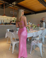 Load image into Gallery viewer, Malyka Midi in Candy Pink - Bec + Bridge
