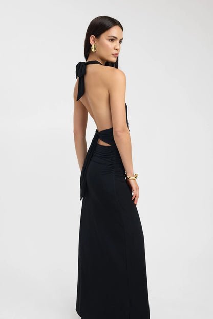 Leni Maxi Dress in Black