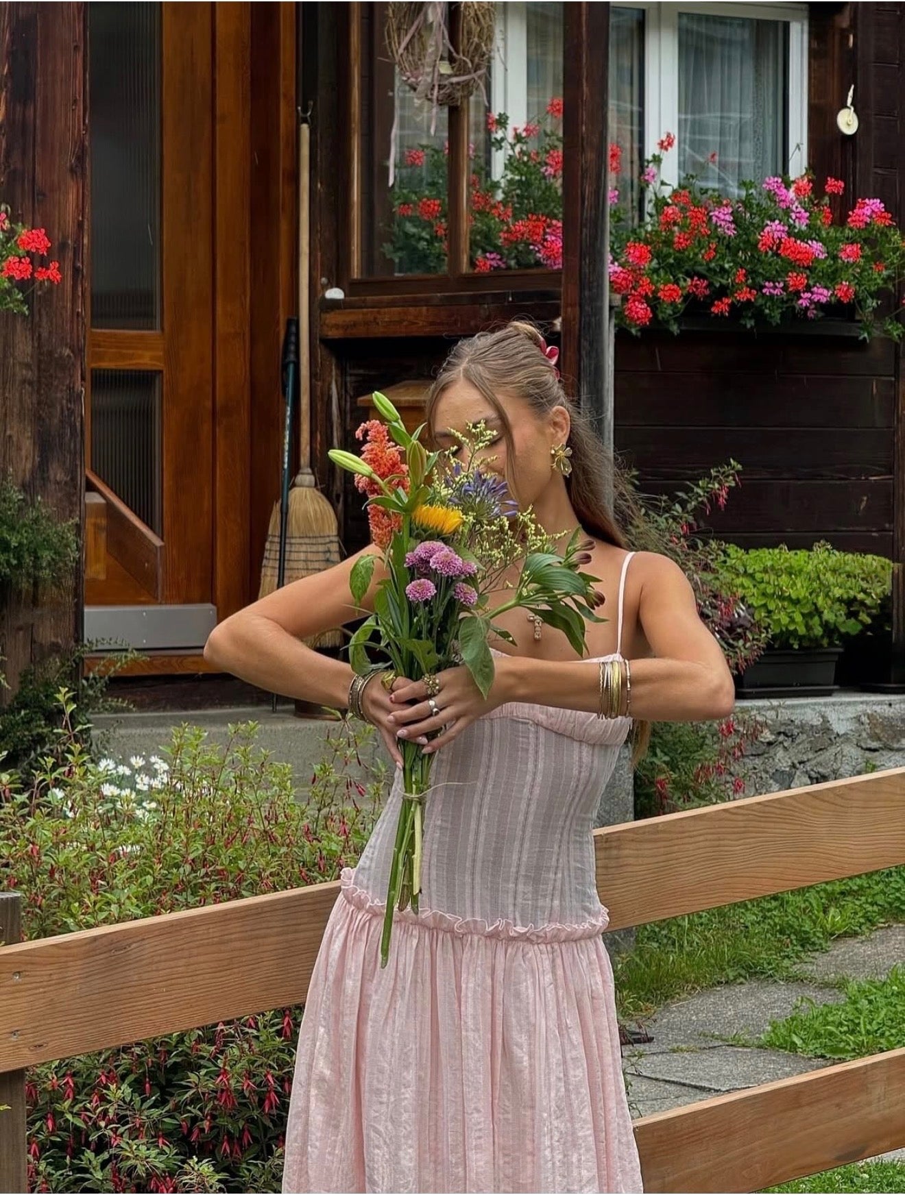 Jacinda Drop Waist Maxi in Pink Love it Loan it Jacinda Drop Waist Maxi in Pink Love it Loan it