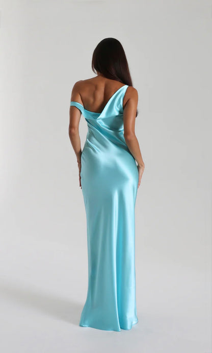 Monika Gown in Turquoise