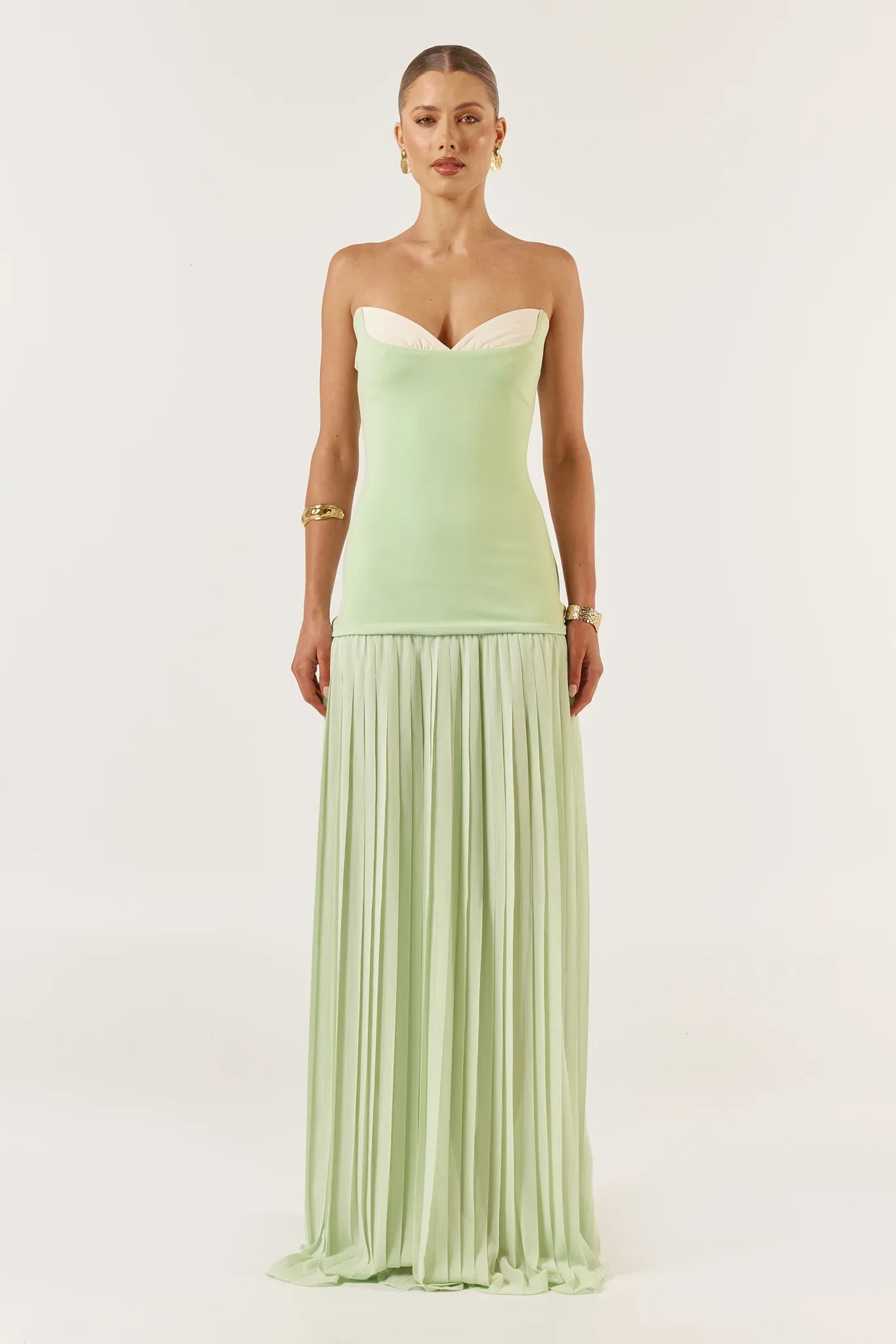 Nicolette Maxi Dress in Mint